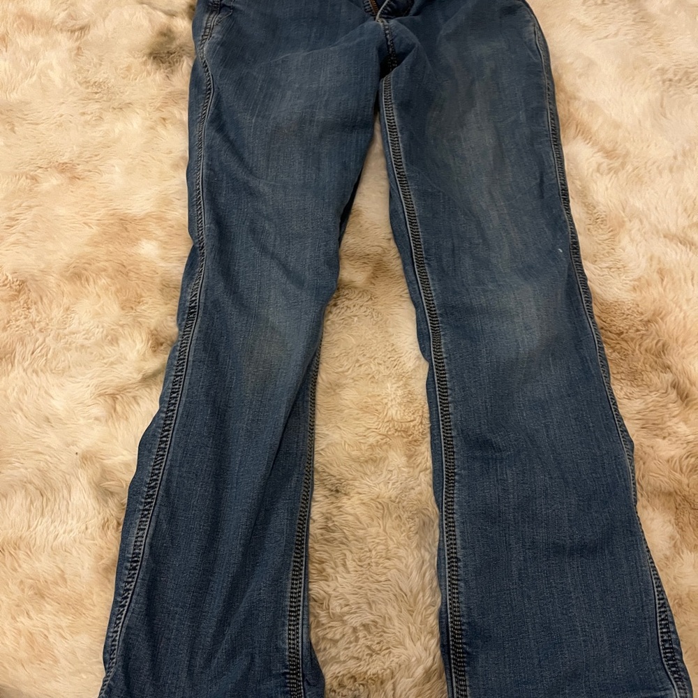 Carhartt Dark Blue Women's Flare Jeans